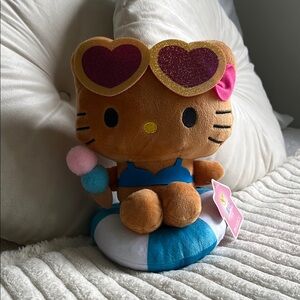 10” Summer Hello Kitty Plush - BNWT